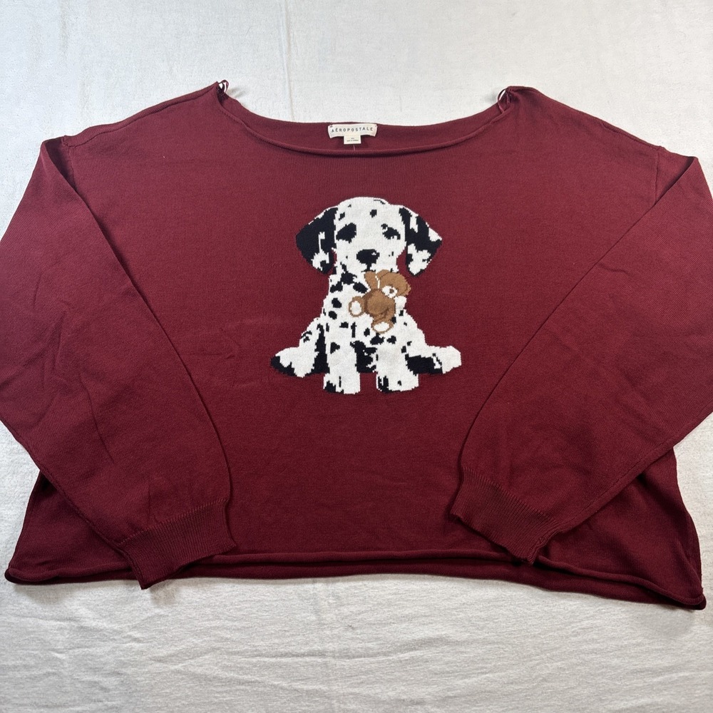 Aeropostale Women's Off The Shoulder Salvation Sweater Size XL